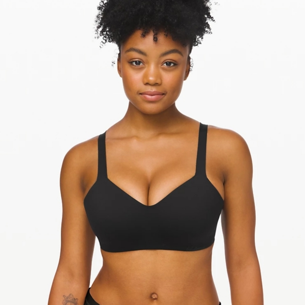 TWO NWT Lululemon Hold True Bras 32E